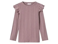 Name It elderberry flæse top